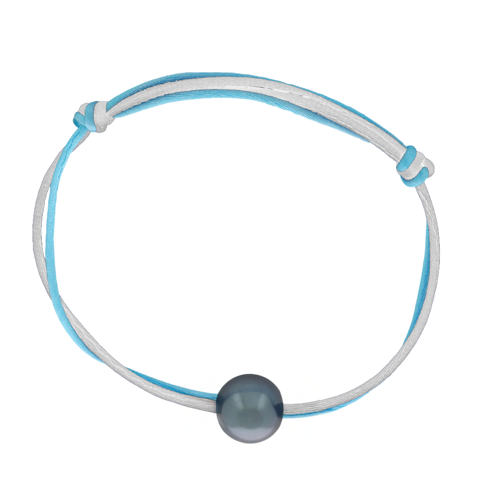 Bracelet Dooble perle bleutée – Singularity Galleries