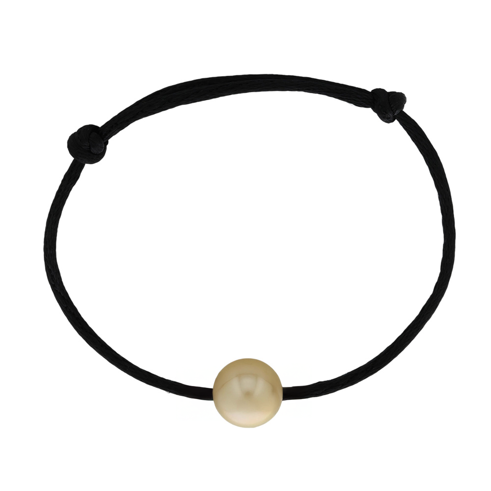 Bracelet perle dorée – Singularity Galleries