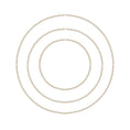 Load image into Gallery viewer, White pearl necklace 60 cm