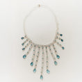 Load image into Gallery viewer, Collier Club 55 en argent et topazes