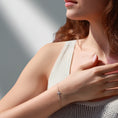 Load image into Gallery viewer, Double Celestial Cross Diamond Bracelet