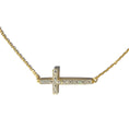 Load image into Gallery viewer, Double Celestial Cross Diamond Bracelet