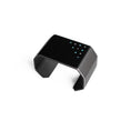 Load image into Gallery viewer, Mirus cuff with apatite diamonds and black aluminum