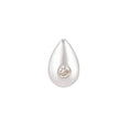 Load image into Gallery viewer, Philia mono earring set with a white diamond