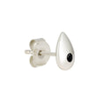 Load image into Gallery viewer, Philia mono earring set with a black diamond