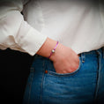 Load image into Gallery viewer, Dooble gray pearl bracelet