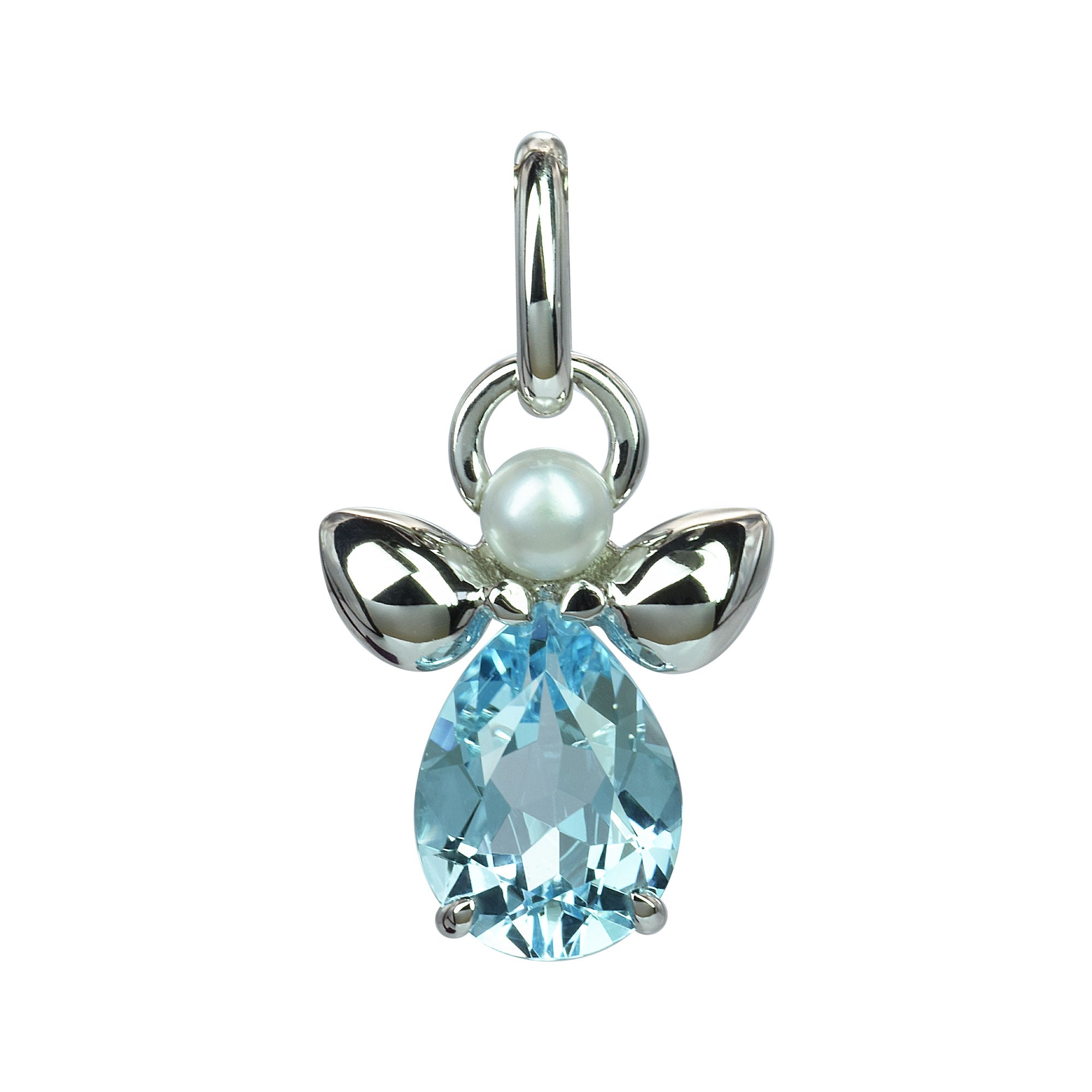 Eiael Angel pendant white gold – Singularity Galleries