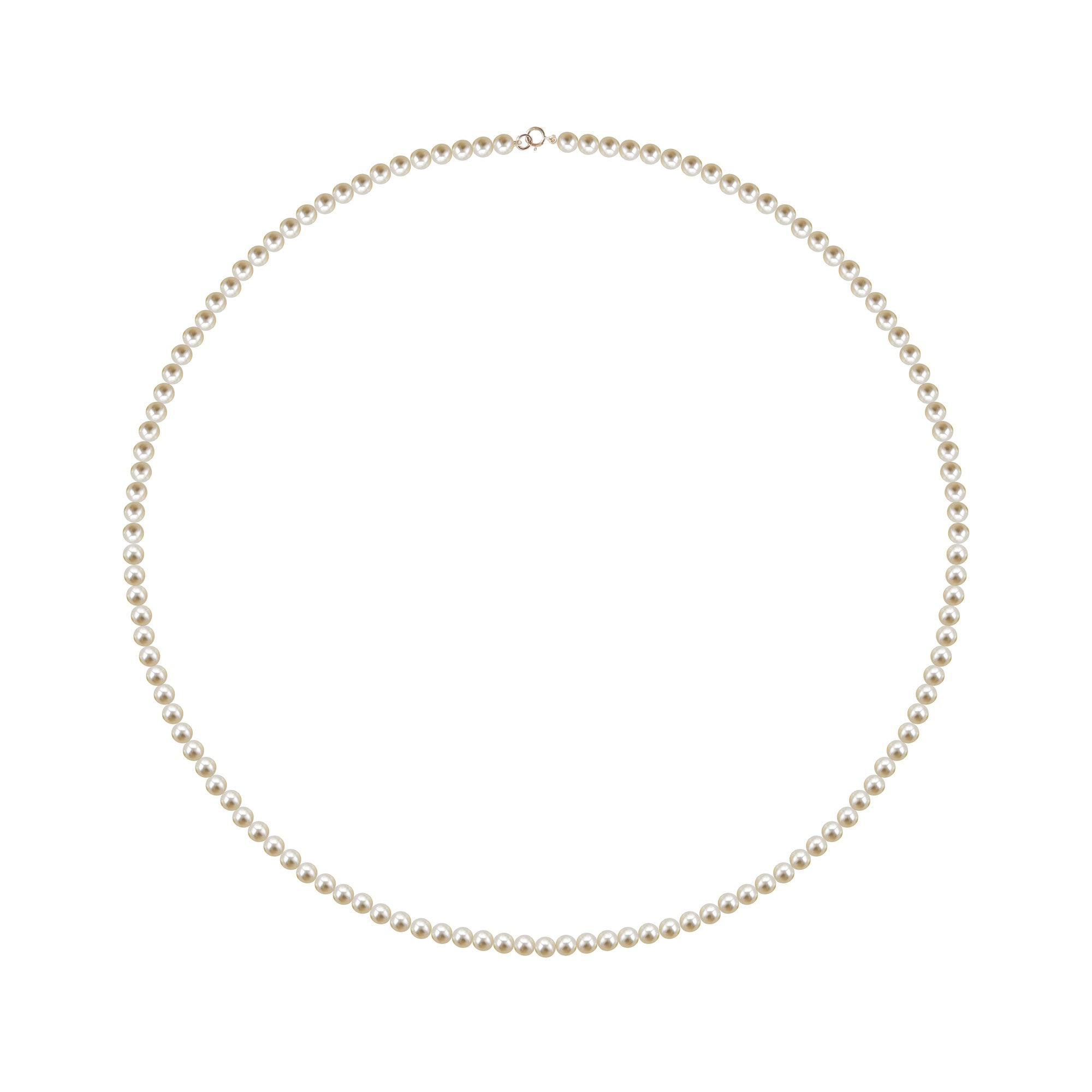 White pearl necklace 50 cm 