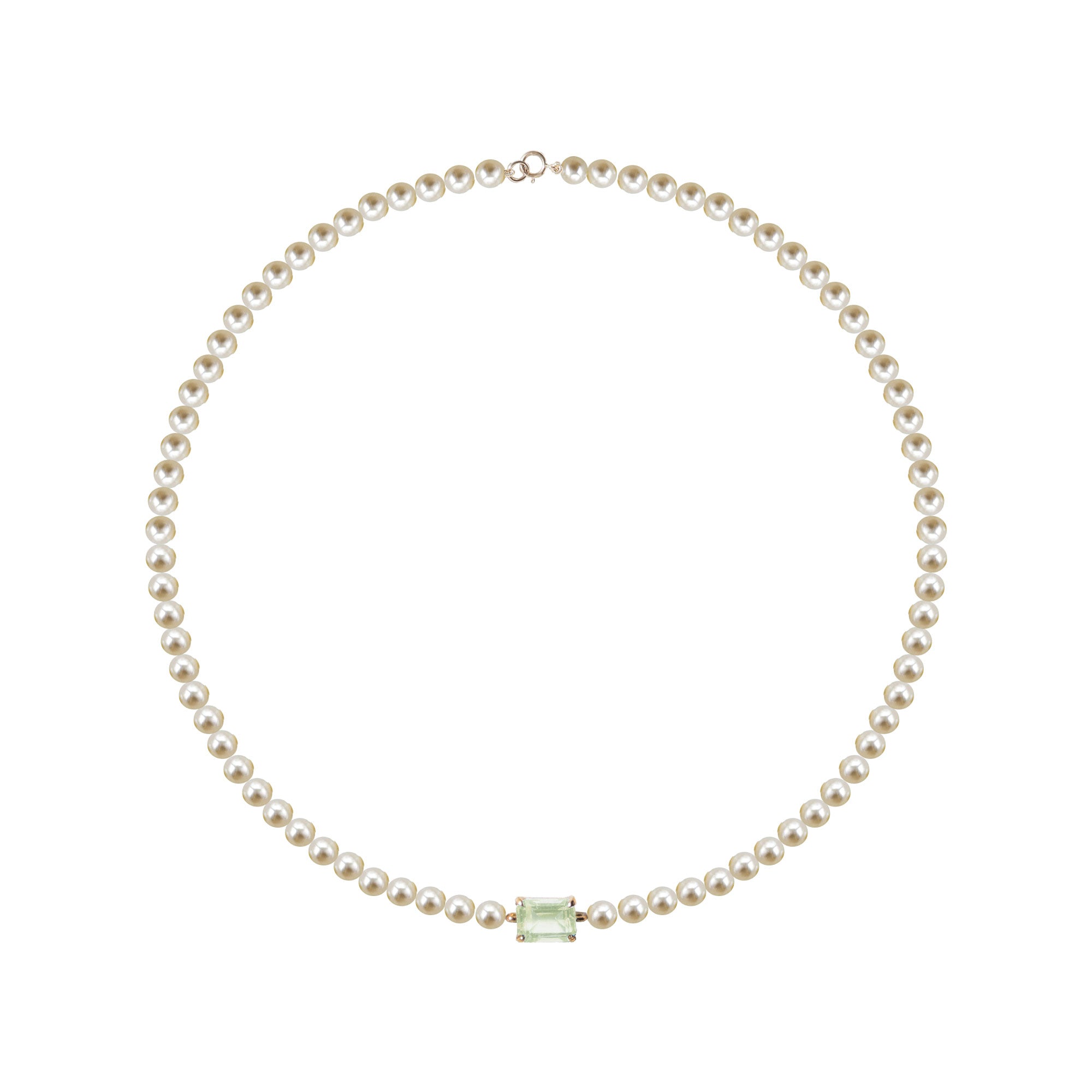 Royal Green Lagoon Pearl Necklace