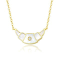 Load image into Gallery viewer, Gold Crescent Necklace
