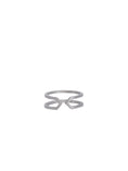 Charger l'image dans la visionneuse de la galerie, Bague fine Dualité argent satiné

