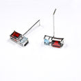 Charger l'image dans la visionneuse de la galerie, Boucles d'oreilles Miroir red
