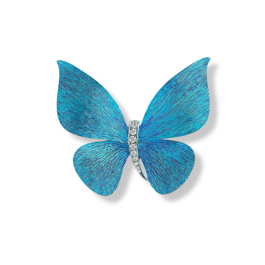 Broche Papillon d'Amour