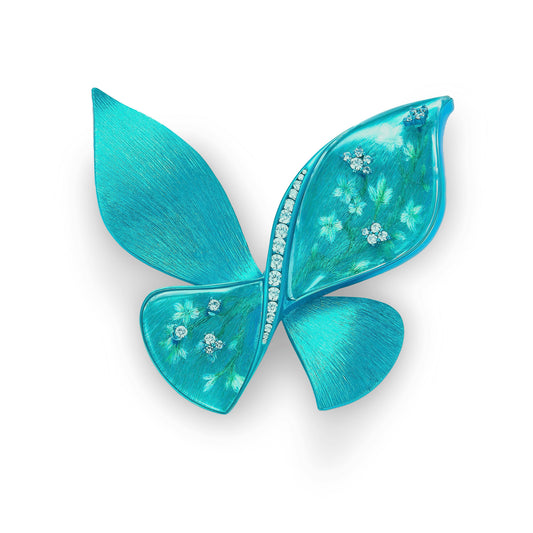 Broche rêve du papillon