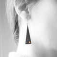 Load image into Gallery viewer, Orange Celeste Mono Earring

