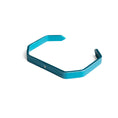 Charger l'image dans la visionneuse de la galerie, Bracelet H diamant et aluminium bleu M losange
