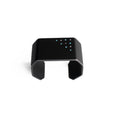 Load image into Gallery viewer, Mirus cuff with apatite diamonds and black aluminum
