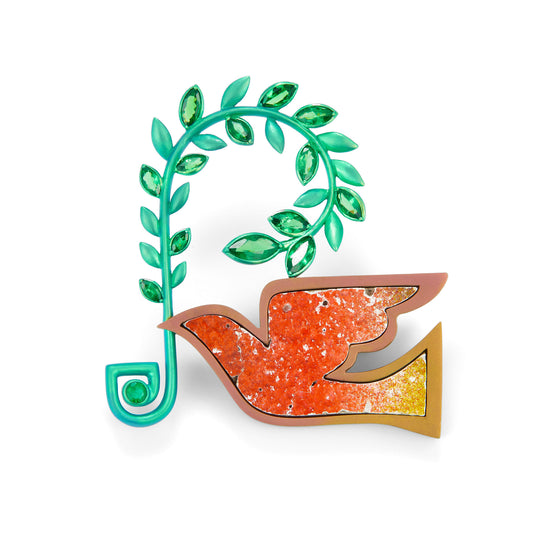 Broche Colombe de la Paix