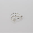 Load and play video in Gallery viewer, Switch diamond, akoya pearl and silver ring
